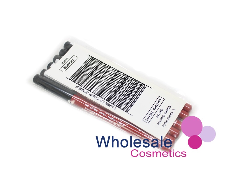 12 x L'Oreal Studio Secrets High Definition Lip Liners - 053 RED