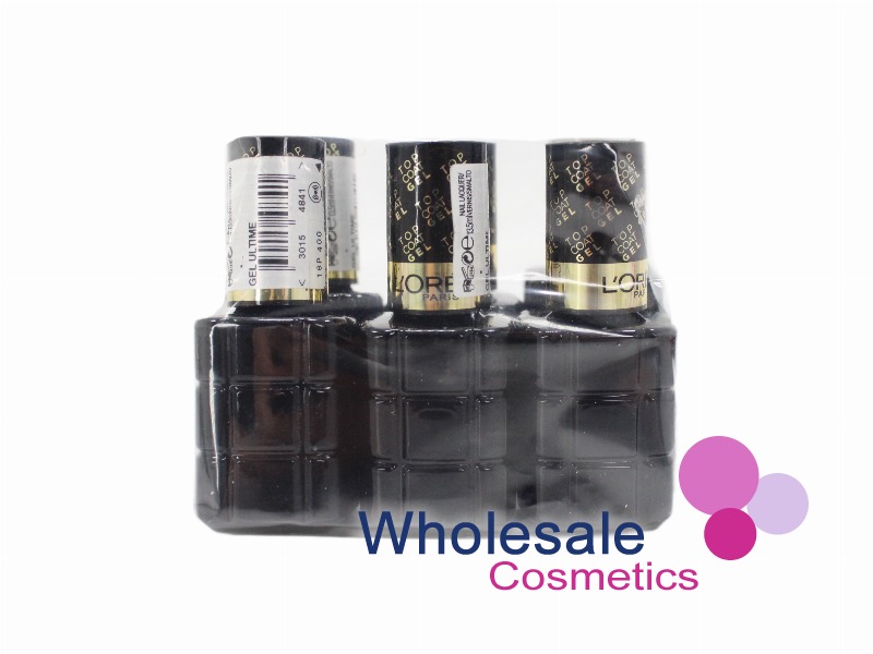 6 x L'Oreal Color Riche Nail Polish - TOP COAT GEL