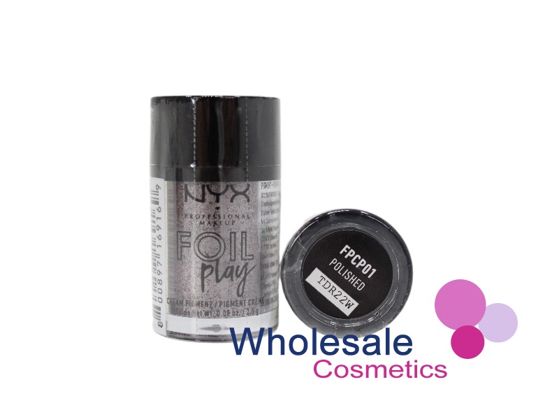 9 x NYX Professional Makeup Foil Play Cream Pigments - 01 POLISHED