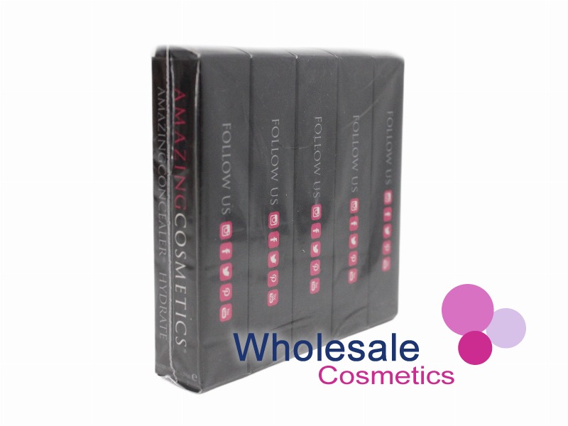 5 x Amazing Cosmetics Amazing Concealer Hydrate - LIGHT CARAMEL