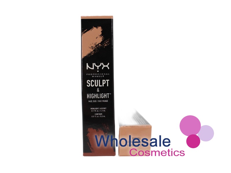6 x NYX Sculpt & Highlight Face Duo - 04 CINNAMON/PEACH