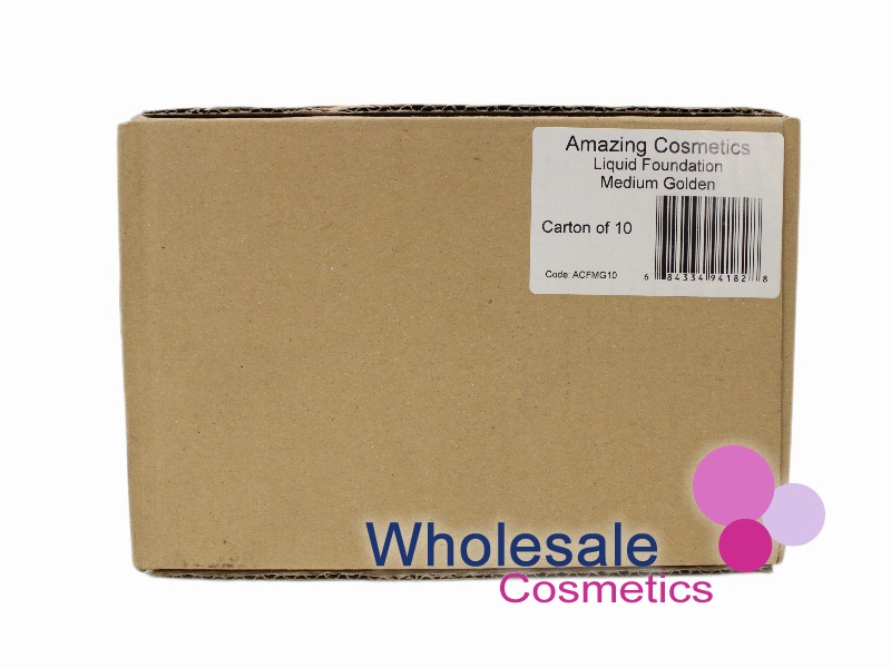 10 x Amazing Cosmetics Amazing Concealer Foundation - MEDIUM GOLDEN