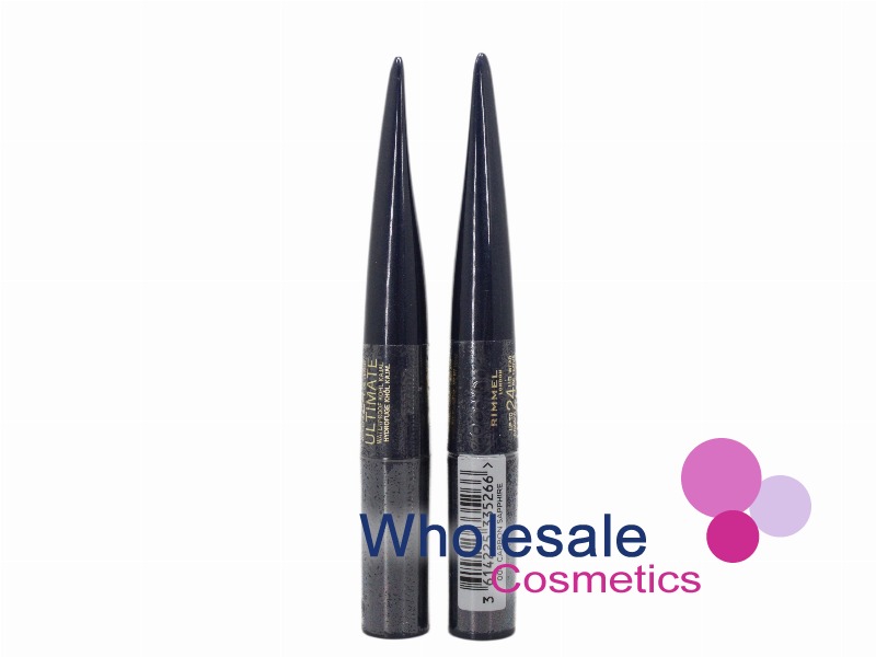 8 x Rimmel Ultimate Khol Kajal Waterproof Eyeliner - 004 CARBON SAPPHIRE