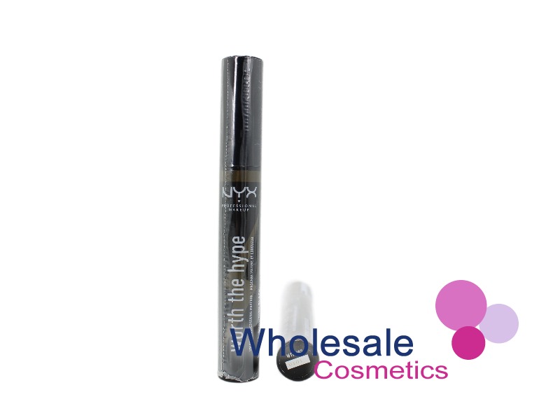 9 x NYX Professional Makeup Worth The Hype Volumizing Mascara - 02 BROWNISH BLACK