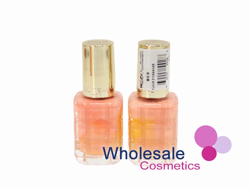 6 x L'Oreal Color Riche Nail Polish - B09 FLEUR DORANGER