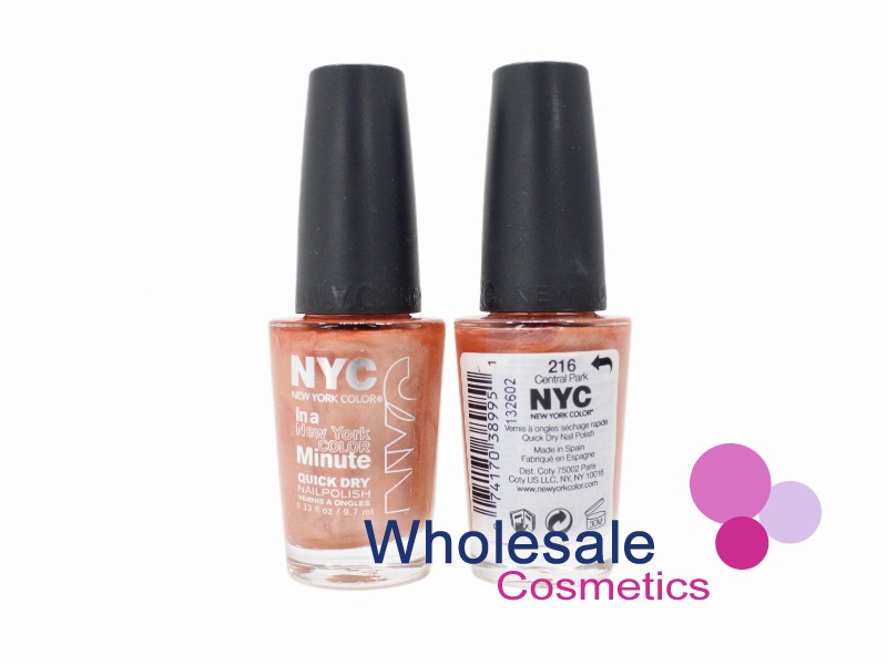 7 x NYC In A Minute Nail Polish - 216 CENTRAL PARK