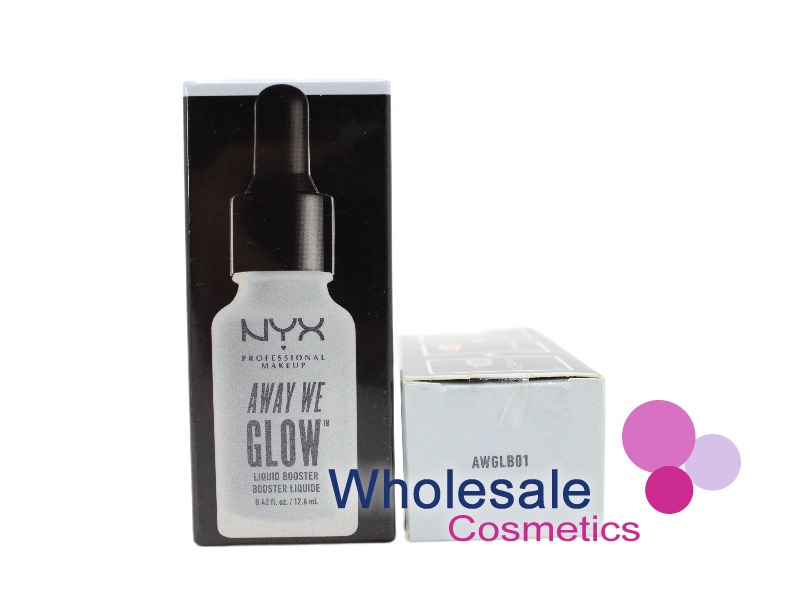 6 x NYX Professional Makeup Away We Glow Liquid Booster - AWGLB01 ZONED OUT