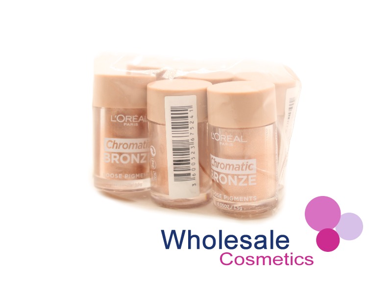 6 x L'Oreal Chromatic Bronze Loose Pigments - 02 EVERYTHING IS PERMITTED