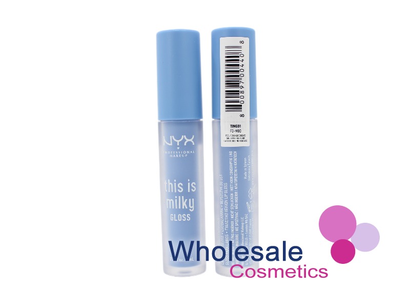 9 x NYX Professional Makeup Milky Gloss Lip Gloss - FO-MOO