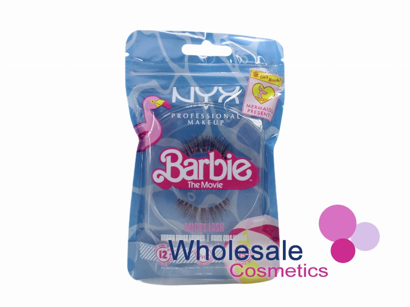 9 x NYX Professional Makeup Eye Lashes - 01 BARBIE JUMBO