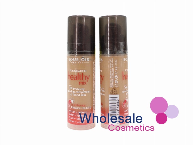 13 x Bourjois Healthy Mix Foundation - 58 DARK BRONZE
