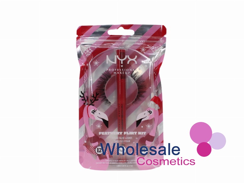 6 x NYX Professional Makeup Vegan False Lashes Feathery Flirt Kit