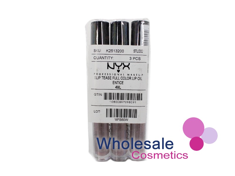 9 x NYX Professional Makeup Slip Tease Lip Oil - 02 ENTICE