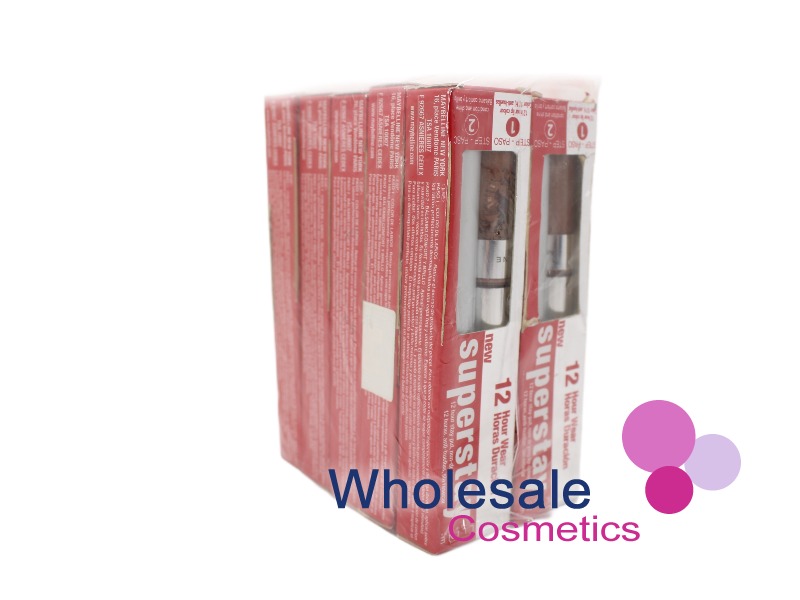 10 x Maybelline Superstay 12HR Lip Color & Balm - 408 CHESTNUT