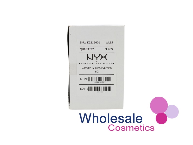 8 x NYX Professional Makeup Wicked Lashes - WL15 EXPOSED
