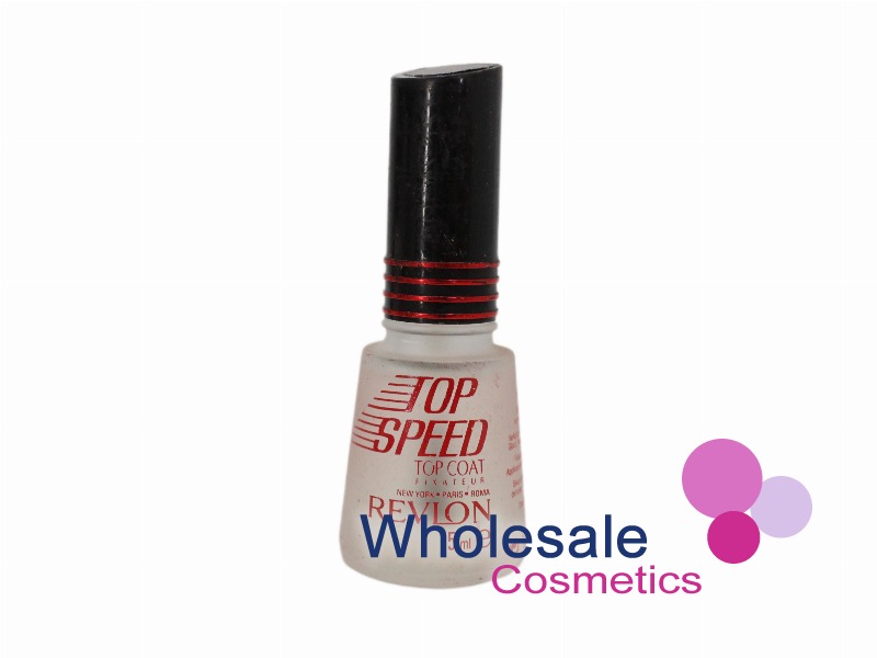 6 x Revlon Top Speed Nail Polish - TOP SPEED/TOP COAT