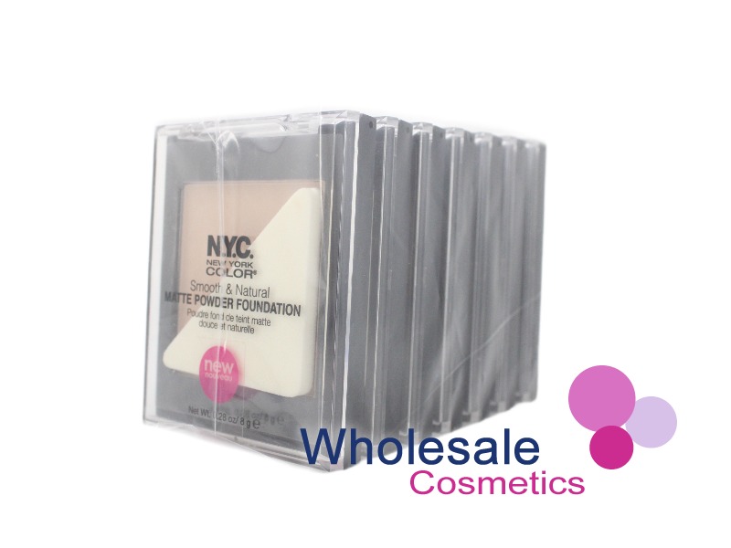 7 x NYC Smooth and Natural Matte Powder Foundation - 733U METRO TAN