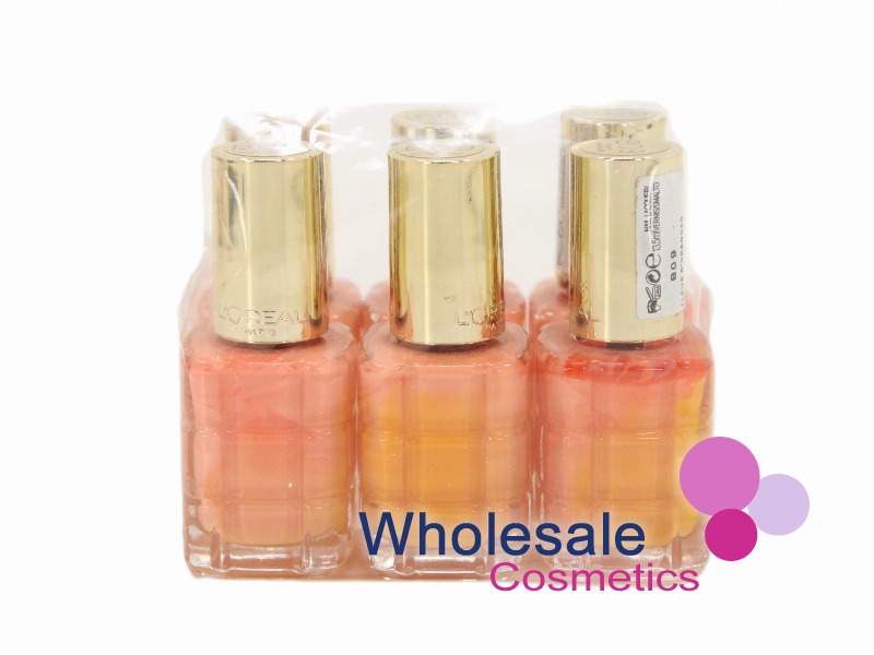 6 x L'Oreal Color Riche Nail Polish - B09 FLEUR DORANGER