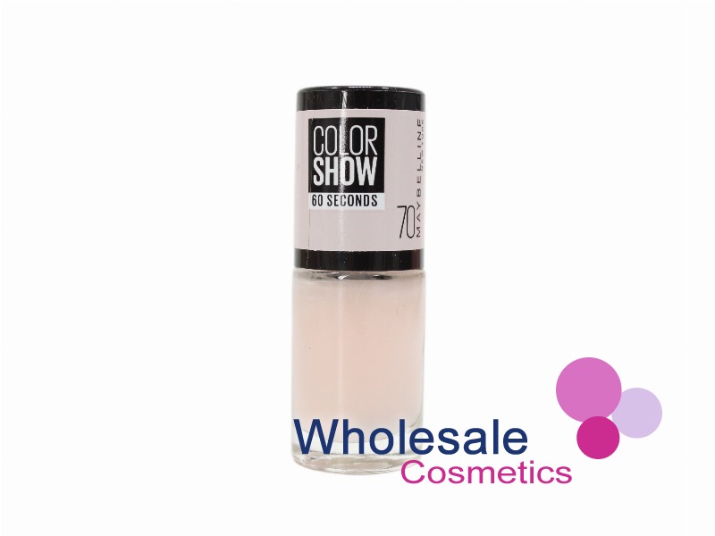 8 x Maybelline Colorshow 60 Seconds Nail Polish - 70 BALLERINA