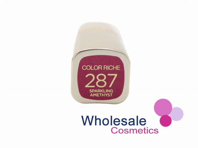 17 x L'Oreal Color Riche Lipsticks - 287 SPARKLING AMTHEYST