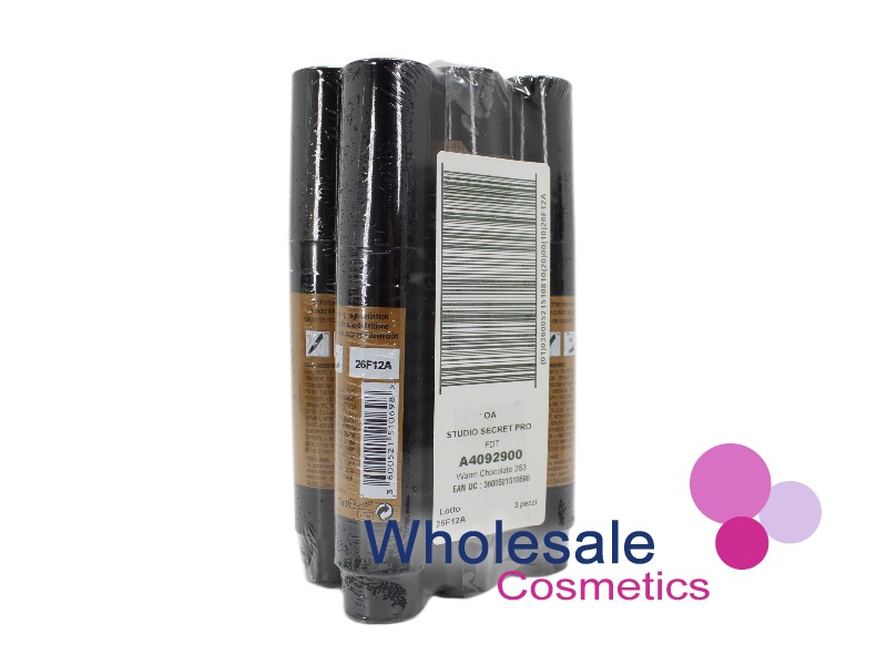 6 x L'Oreal Studio Secrets High Definition Smoothing Foundation - 263 WARM CHOCOLATE