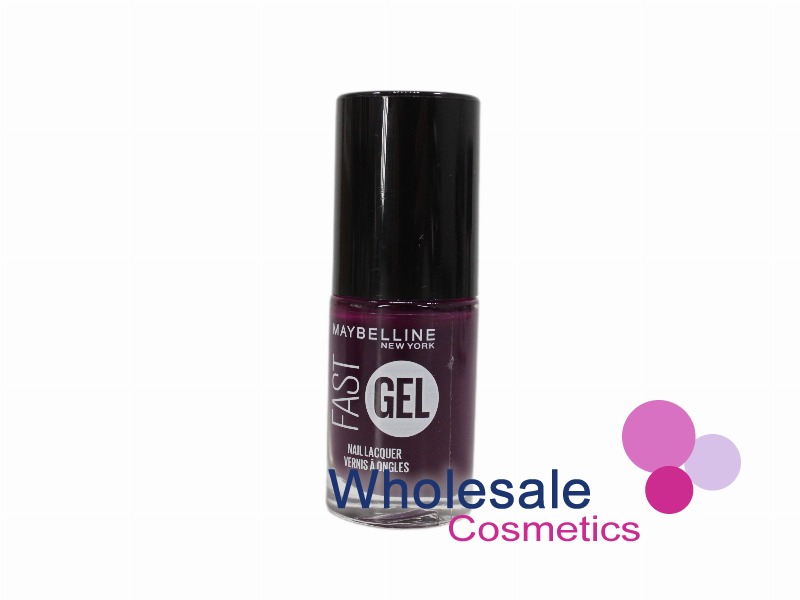 8 x Maybelline Fast Gel Nail Polish - 9 PLUM PARTY