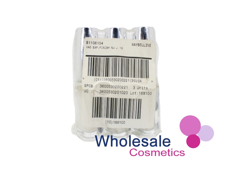 6 x Maybelline Express Finish Nail Colour - 15 WHITE DREAM