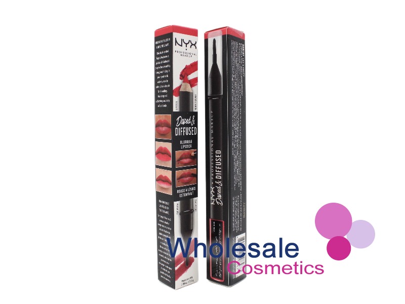 9 x NYX Makeup Professional Dazed and Diffused Blurring Lipstick - 07 LET'S PARTY
