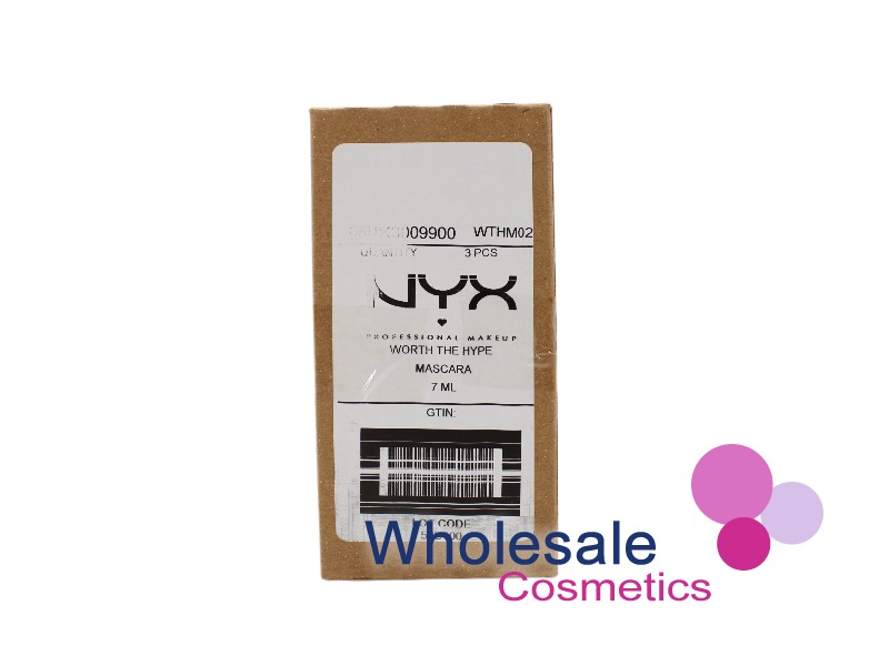 9 x NYX Professional Makeup Worth The Hype Volumizing Mascara - 02 BROWNISH BLACK