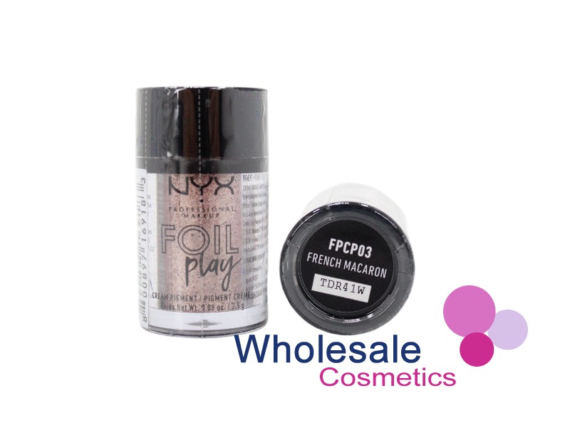 9 x NYX Professional Makeup Foil Play Cream Pigments - 03 FRENCH MACARON