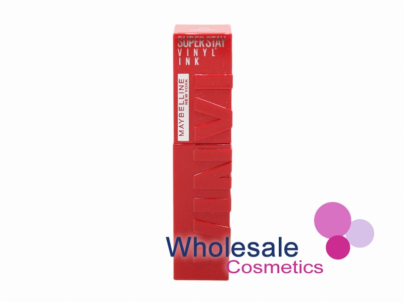 8 x Maybelline Super Stay Vinyl Ink Liquid Lipstick - 25 RED HOT