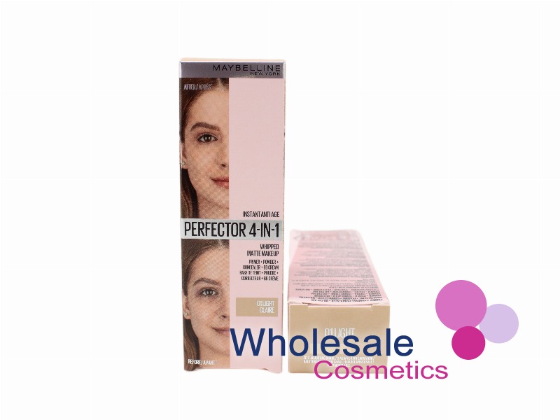6 x Maybelline Instant Anti Age Perfector 4-in-1 Whipped Matte Makeup - 01 LIGHT CLAIRE