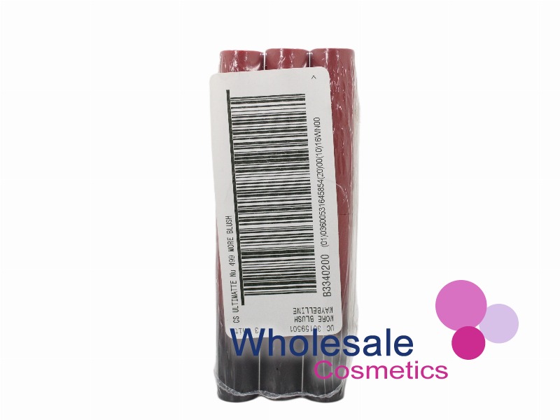 9 x Maybelline New York Color Sensational Ultimatte Lipstick - 499 MORE BLUSH