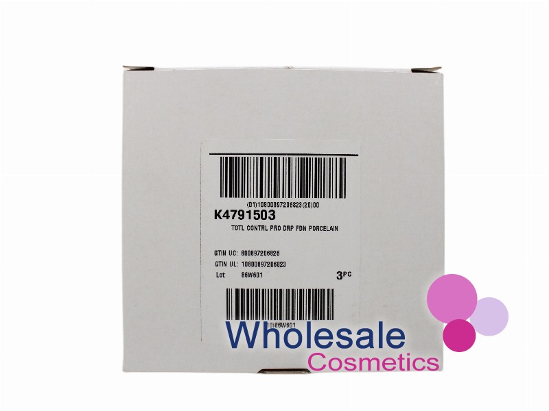 6 x NYX Total Control Drop Pro Foundation - 03 PORCELAIN