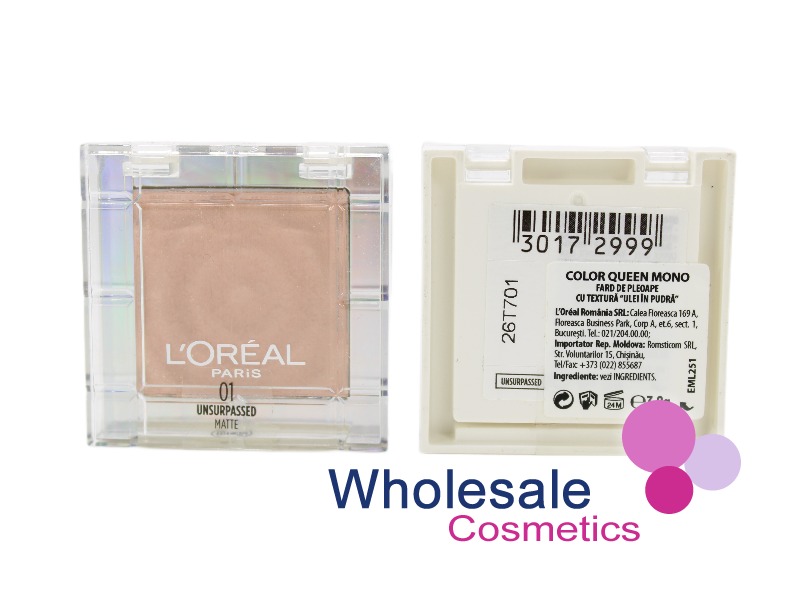 12 x L'Oreal Queen Oil Eye Shadow - 01 UNSURPASSED