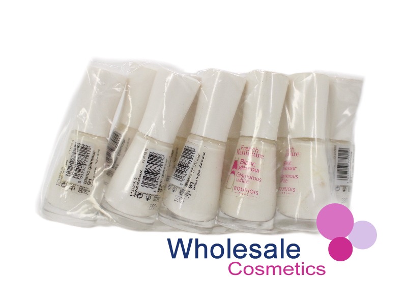 10 x Bourjois So Laque & Manicure Nail Polish - 91 BLANC GLAMOUR