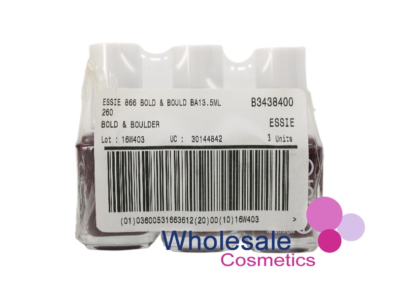 6 x Essie Nail Polish - 866 BOLD & BOULDER