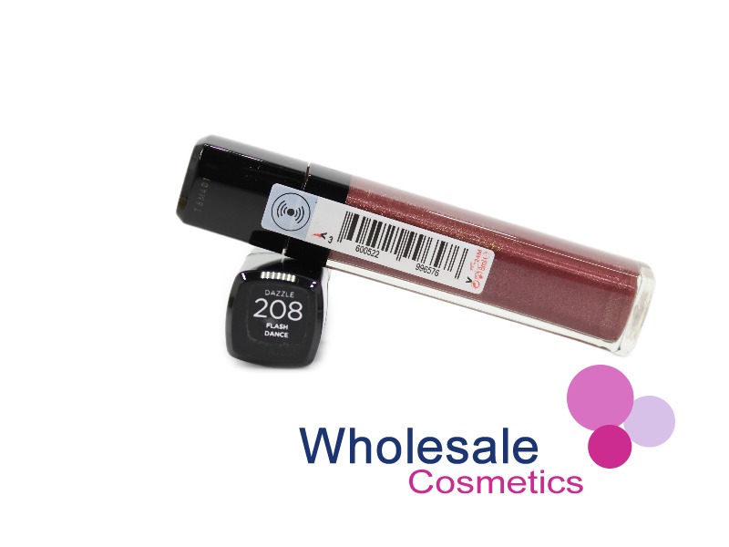 9 x L'Oreal Infallible Mega Lip Gloss Dazzle Finish - 208 FLASH DANCE