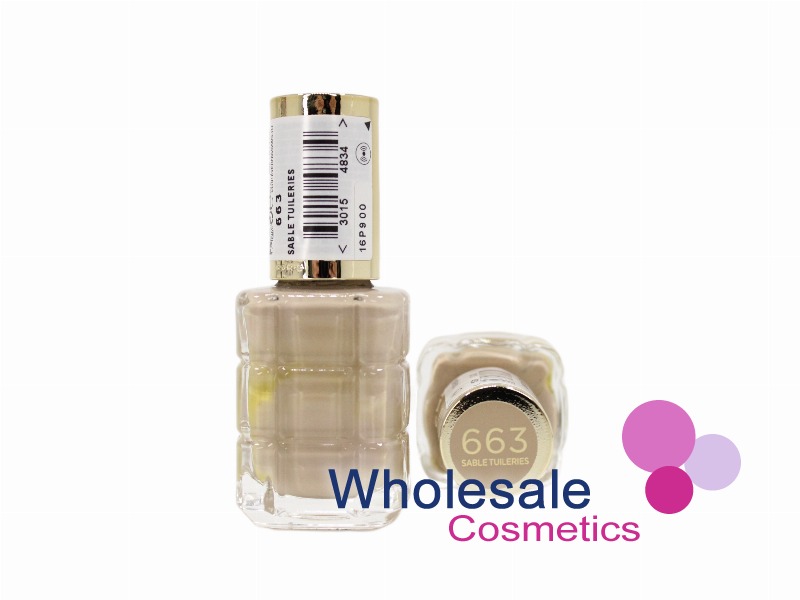 6 x L'Oreal Color Riche Nail Polish - 663 SABLE TUILERIES