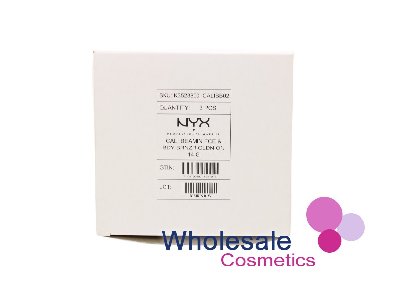 24 x NYX Professional Makeup California Beamin' Face & Body Bronzer - 02 THE GOLDEN ONE