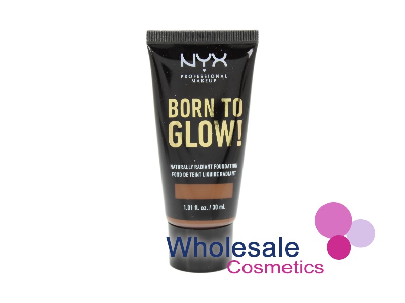 6 x NYX Professional Born to Glow Radiant Foundation - DEEP RICH