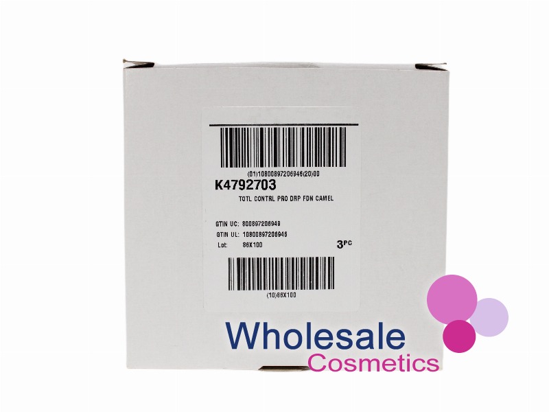 6 x NYX Total Control Drop Pro Foundation - 12.5 CAMEL