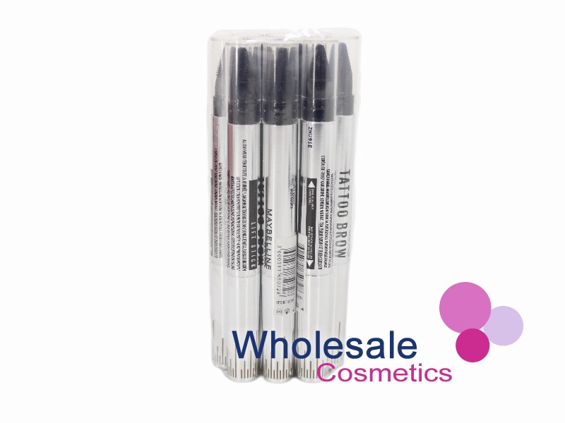 9 x Maybelline Tattoo Brow Lift Stick - 02 SOFT BROWN