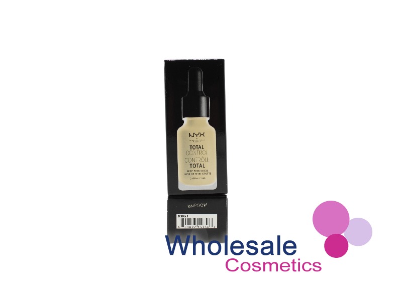 6 x NYX Total Control Drop Foundation - 6.5 NUDE 13ml