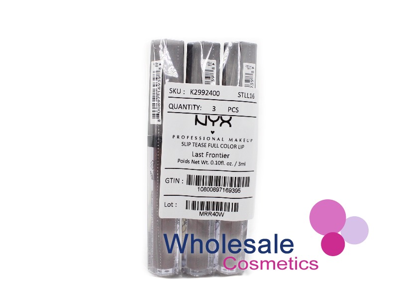 9 x NYX Professional Makeup Slip Tease Lip Color - 16 LAST FRONTIER