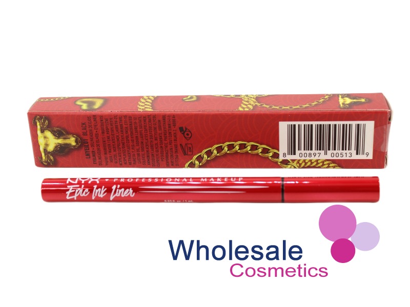 6 x NYX Professional Makeup Lunar New Year Epic Ink Liner - LNYEIL01 BLACK