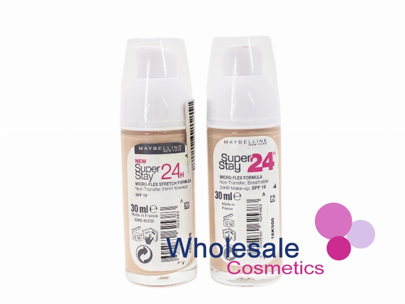5 x Maybelline 24HR SuperStay Foundation - 020 CAMEO