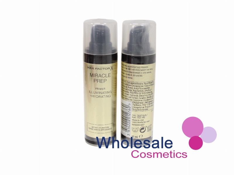 6 x Max Factor Miracle Prep Illuminating + Hydrating Primer