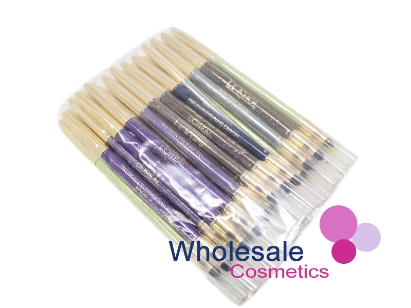 50 x L'Oreal Le Khol Precision Eyelining Crayon - ASSORTED