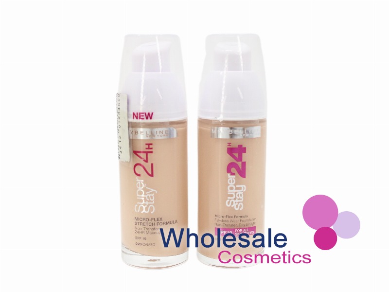 5 x Maybelline 24HR SuperStay Foundation - 020 CAMEO